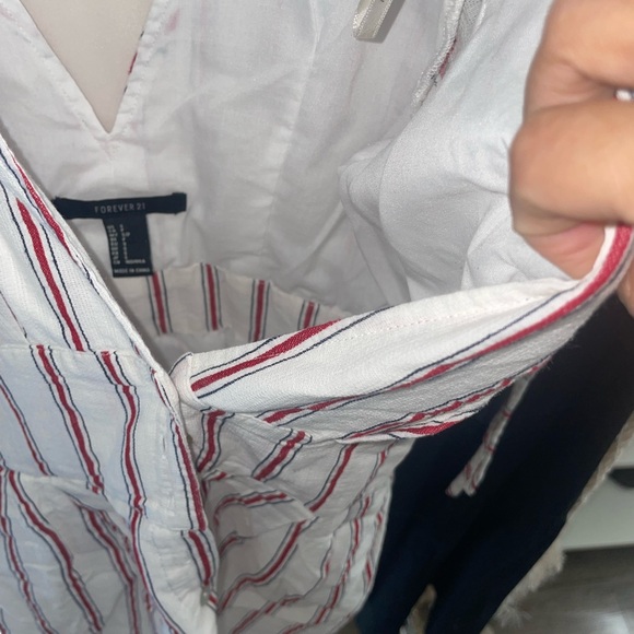 Forever 21 V Neck Mini Dress - Picture 4 of 5